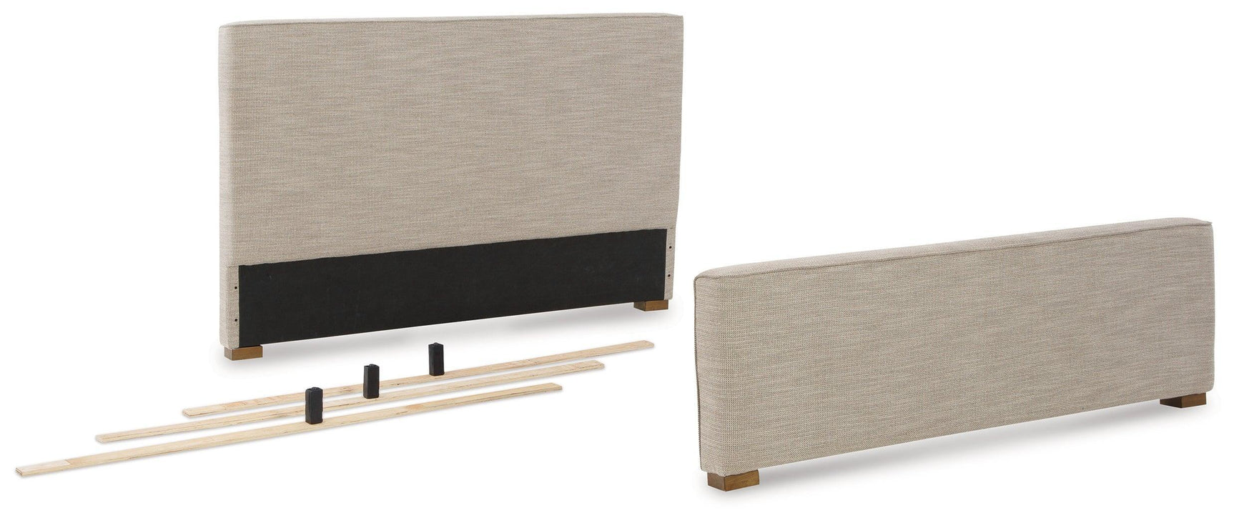 Dakmore Brown Upholstered Panel Bedroom Set - Ella Furniture
