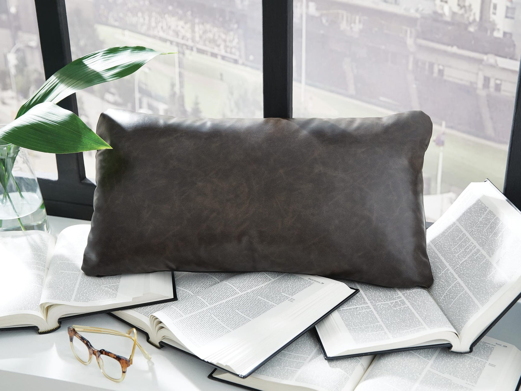 Danvale Dark Brown Pillow (Set of 4) from Ella Furniture
