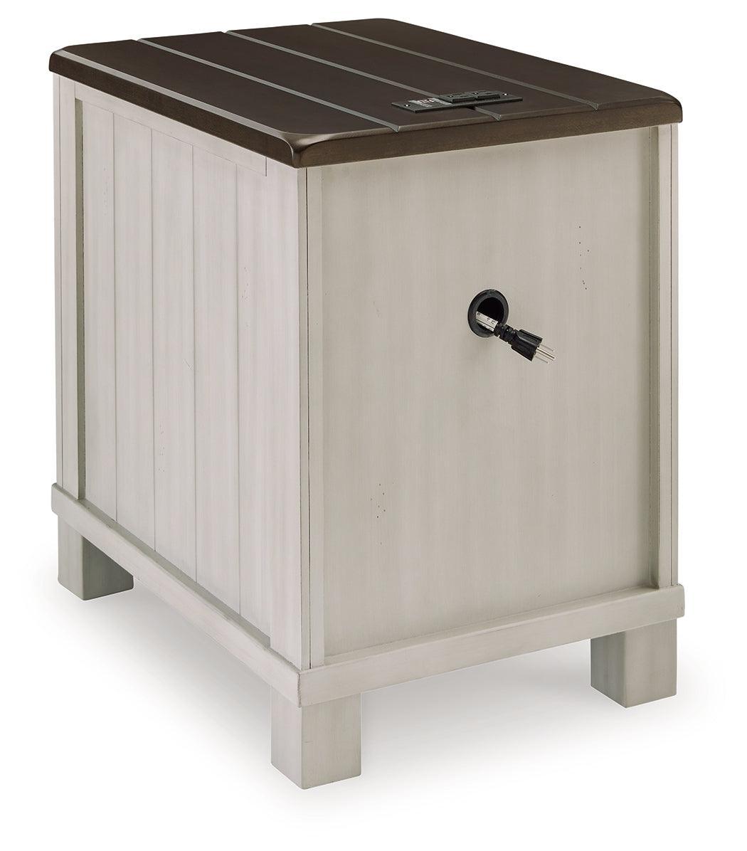 Darborn Gray/brown Coffee Table With 2 End Tables - Ella Furniture