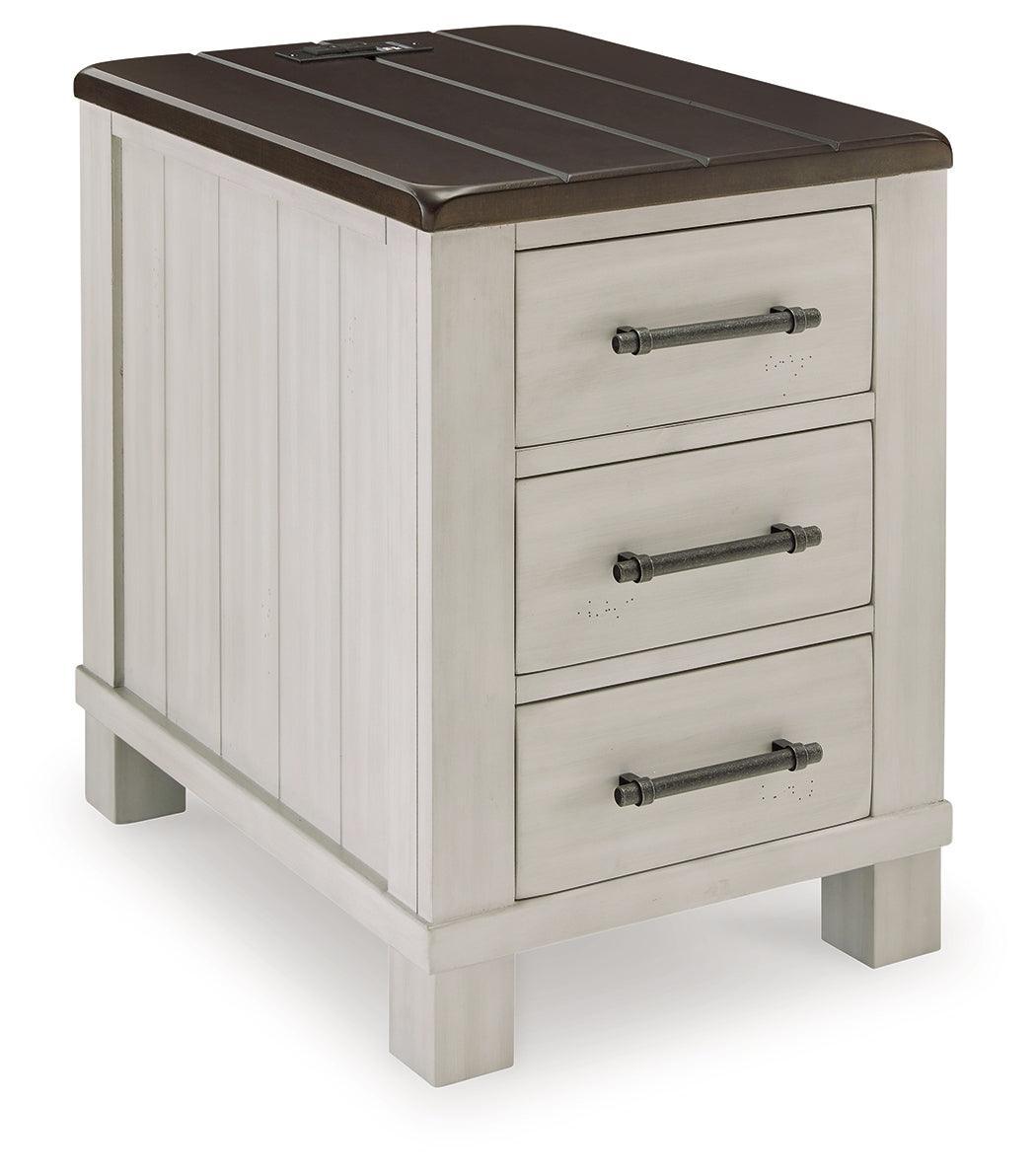 Darborn Gray/brown Coffee Table With 2 End Tables - Ella Furniture