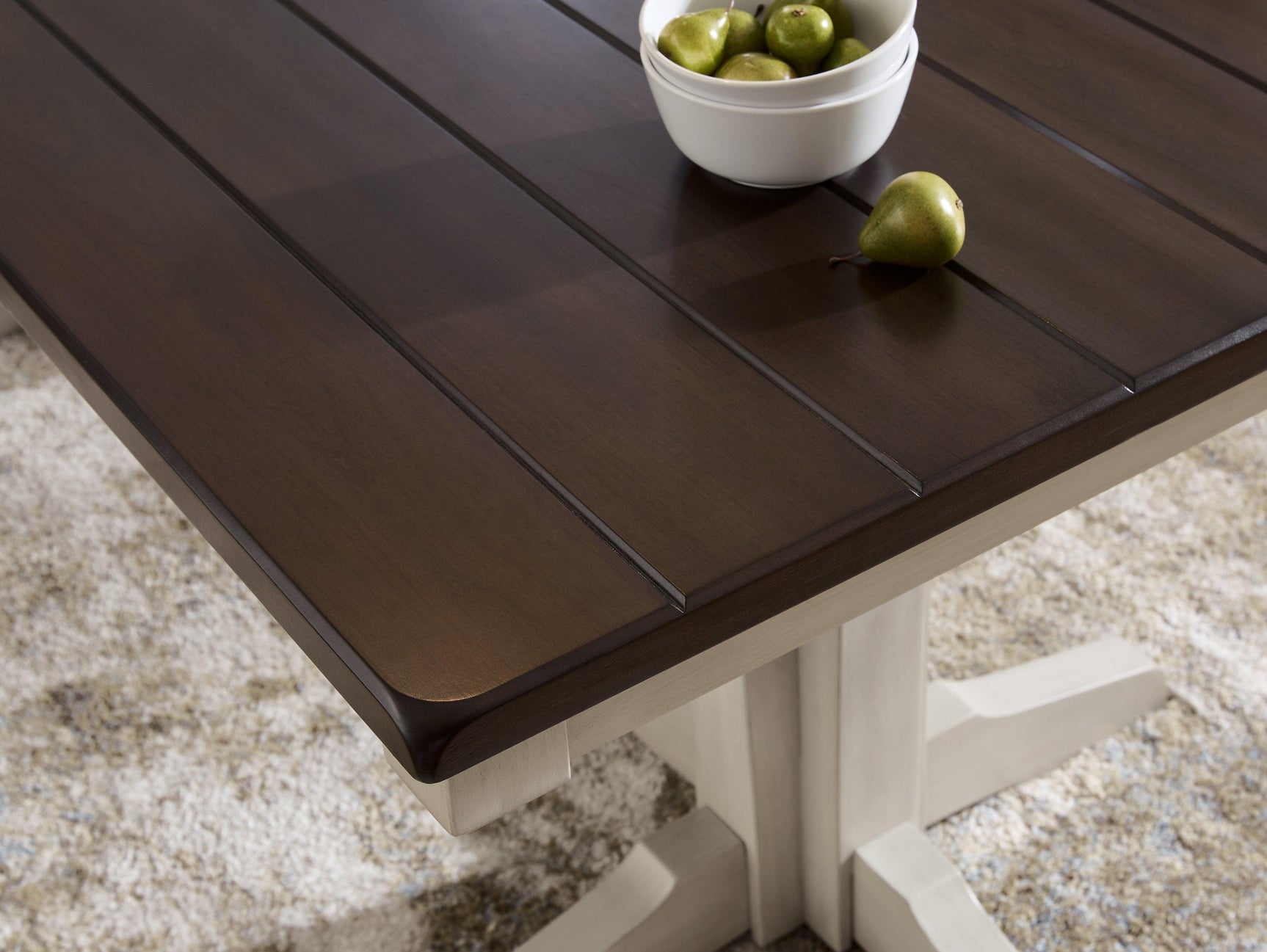 Darborn Gray/brown Dining Room Set - Ella Furniture