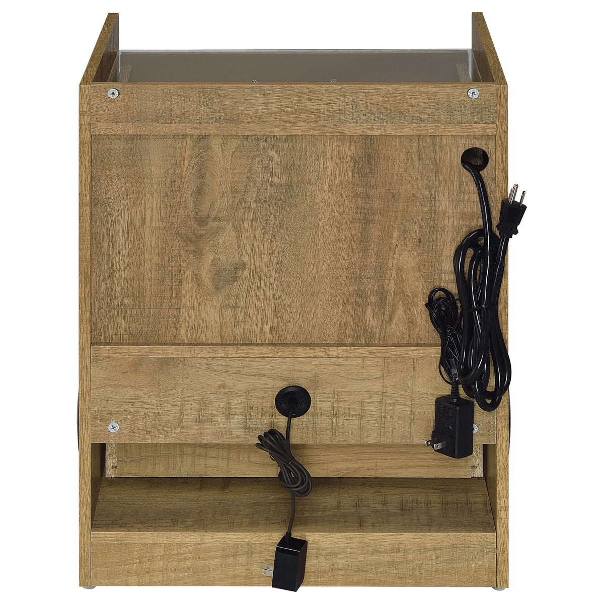 Furda Mango 2-Drawer LED Nightstand with Speaker — product image 7