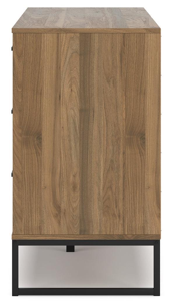 Deanlow Honey Dresser - Ella Furniture