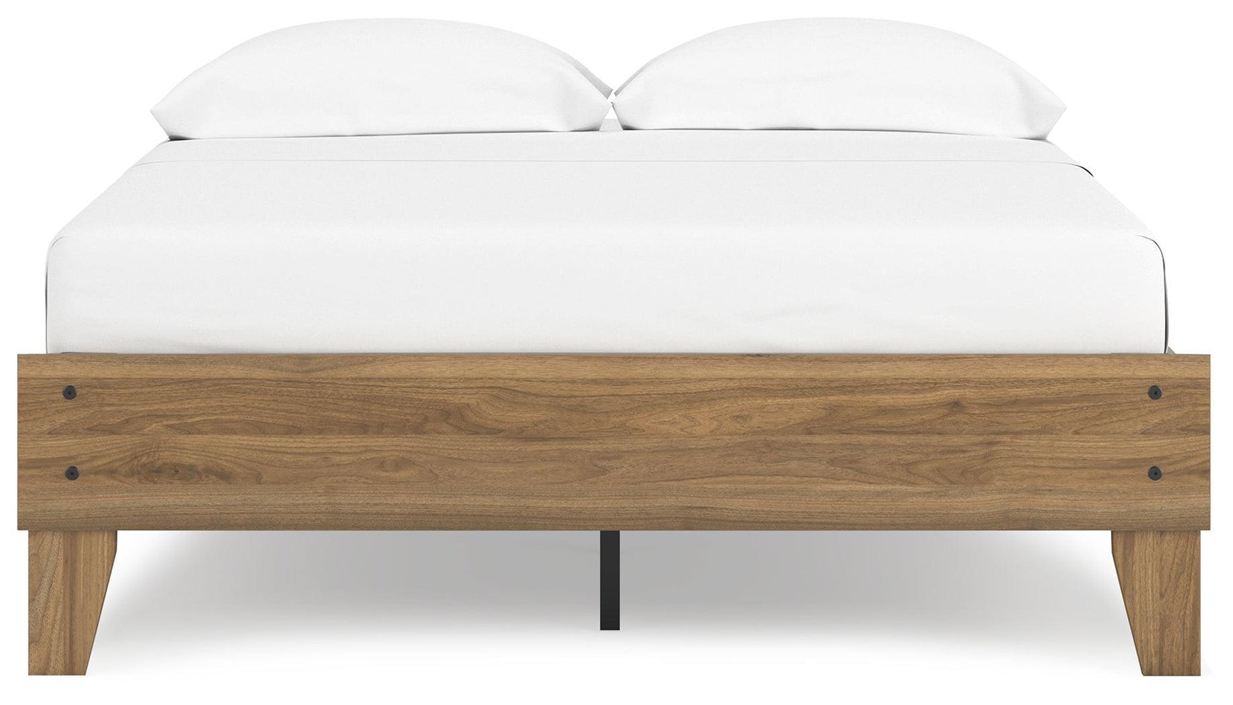 Deanlow Honey Full Platform Bed - Ella Furniture