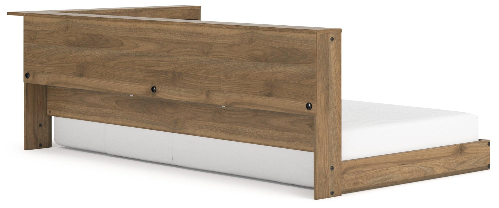 Deanlow Honey Twin Bookcase Storage Bed - Ella Furniture