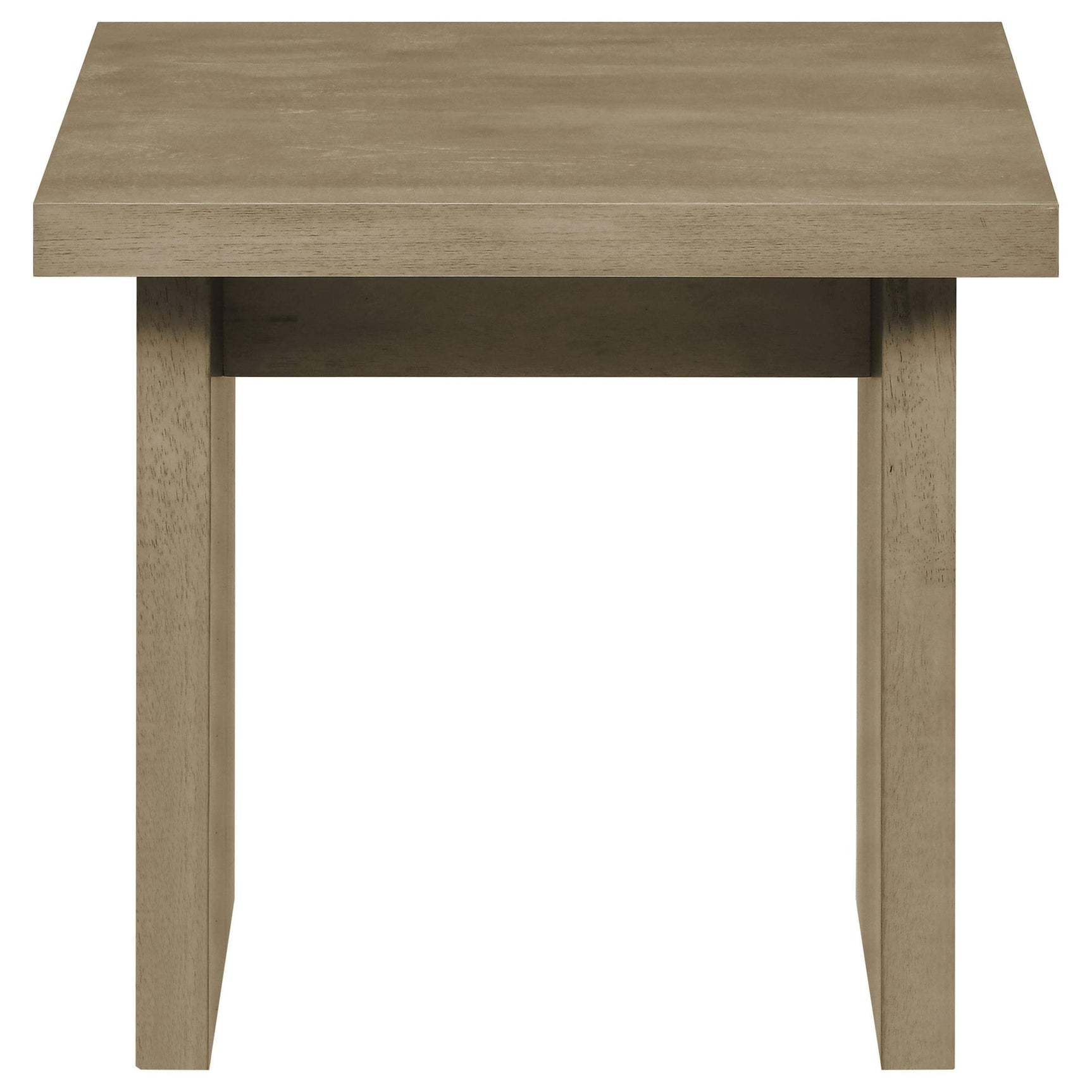 Decker 2-piece Coffee and End Table Set Natural Oak view 4