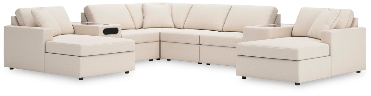Modmax Oyster 8-Piece Sectional with Chaise — product view