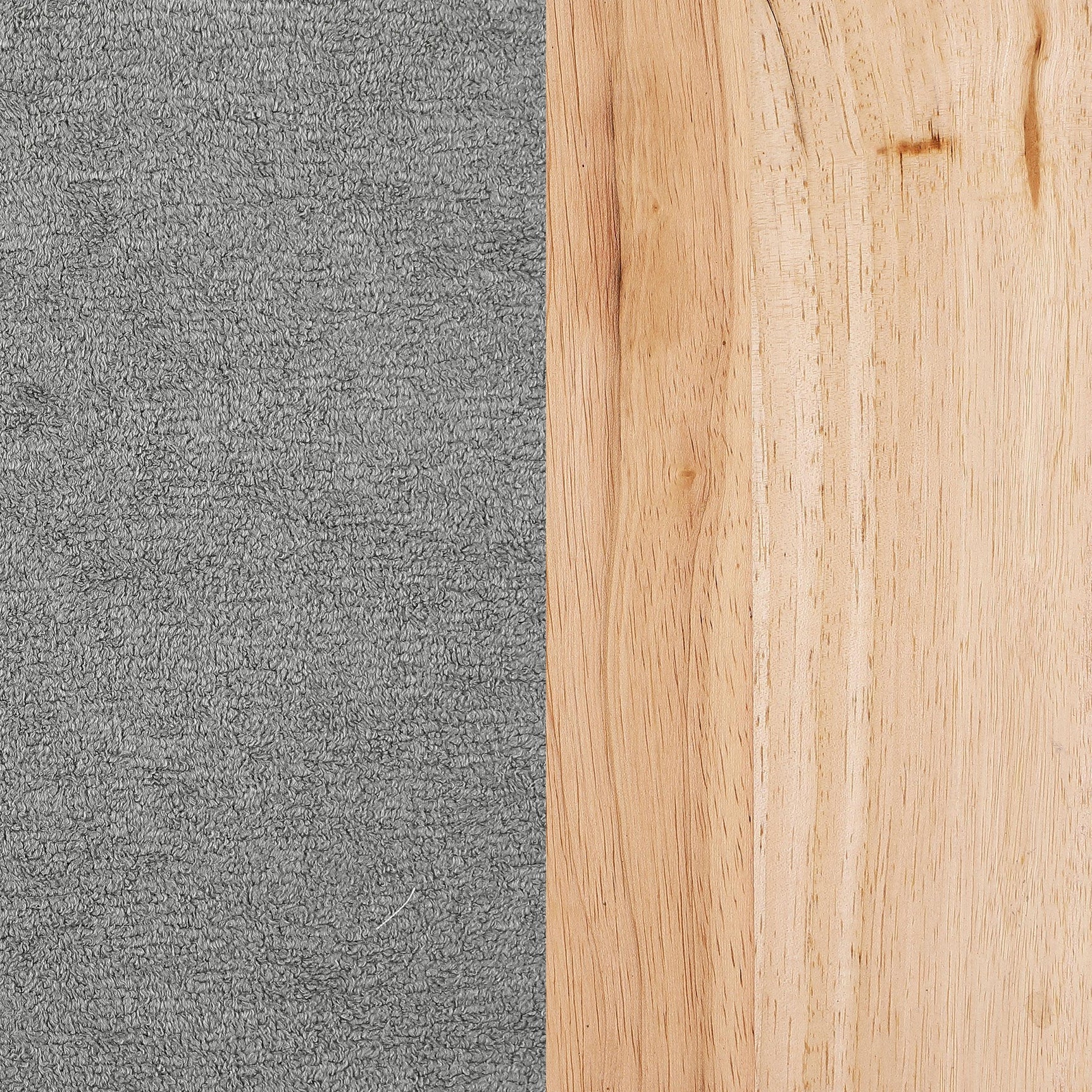 DIEGO BUNK BED Diego Upholstered Accent Arm Chair with Wood Arms Grey 902269 - Ella Furniture