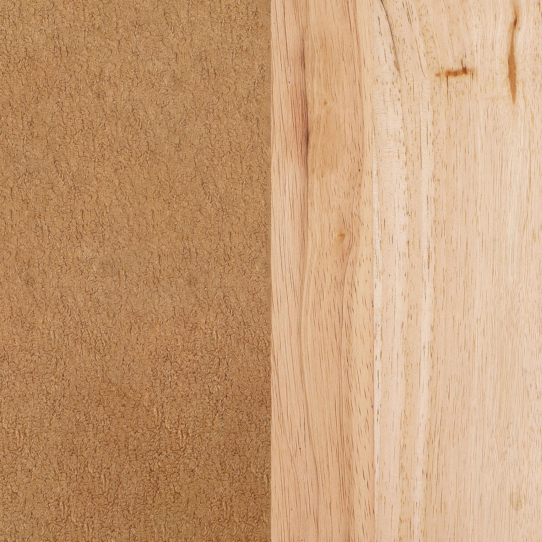 DIEGO BUNK BED Diego Upholstered Accent Arm Chair with Wood Arms Honey 902268 - Ella Furniture