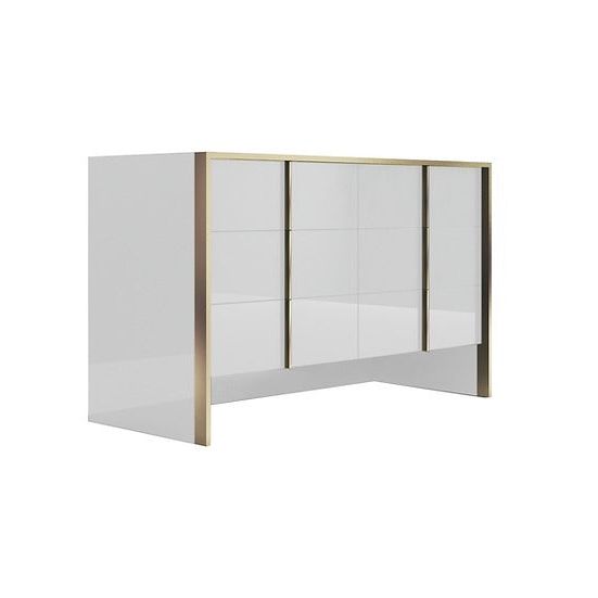 Fiocco Beige Upholstered Italian Bedroom Set