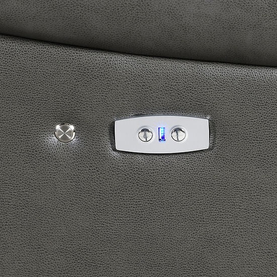Sonic Gray Power Reclining Sectional