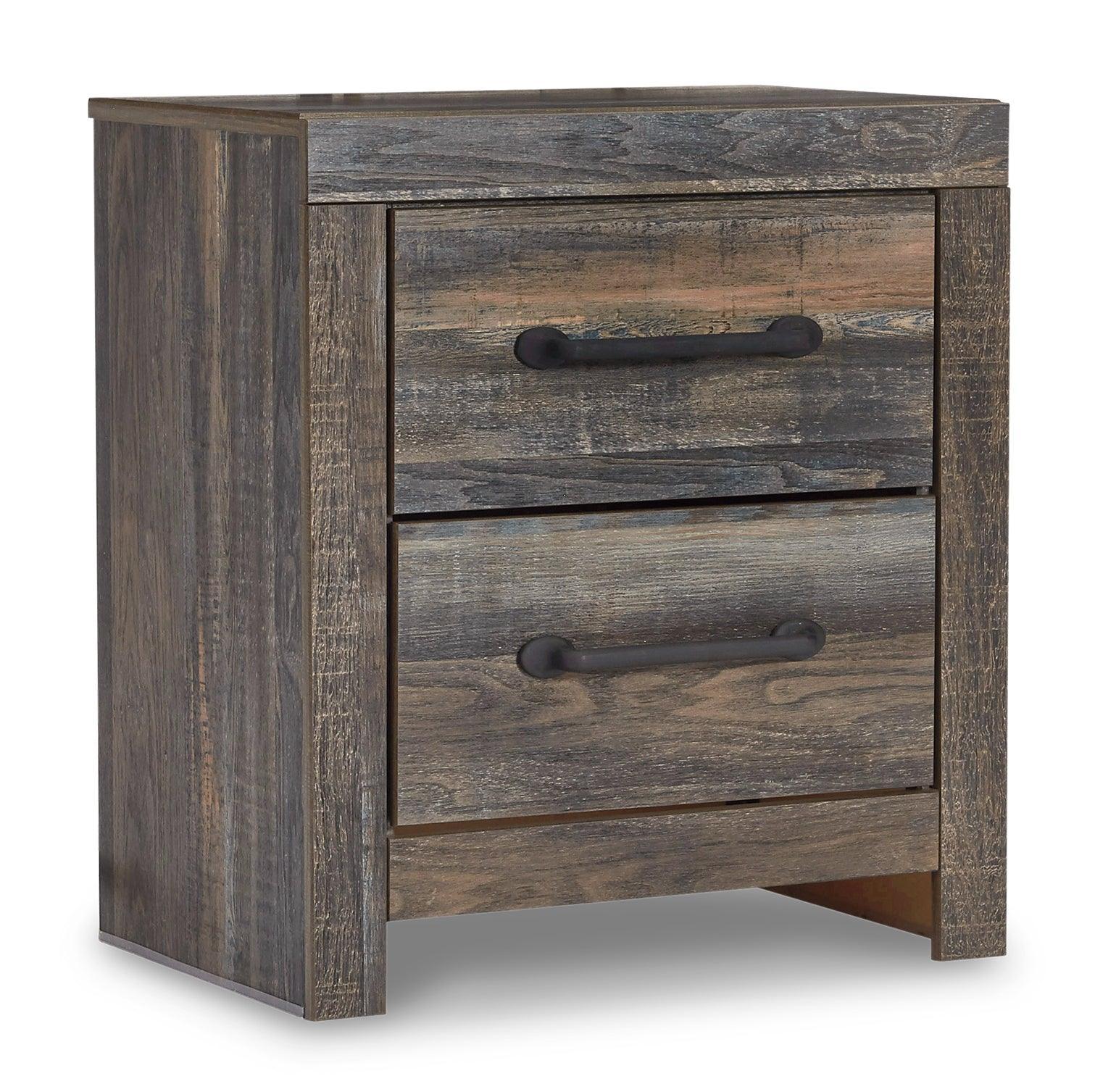 Drystan Multi Panel 4 Storage Bedroom Set - Ella Furniture