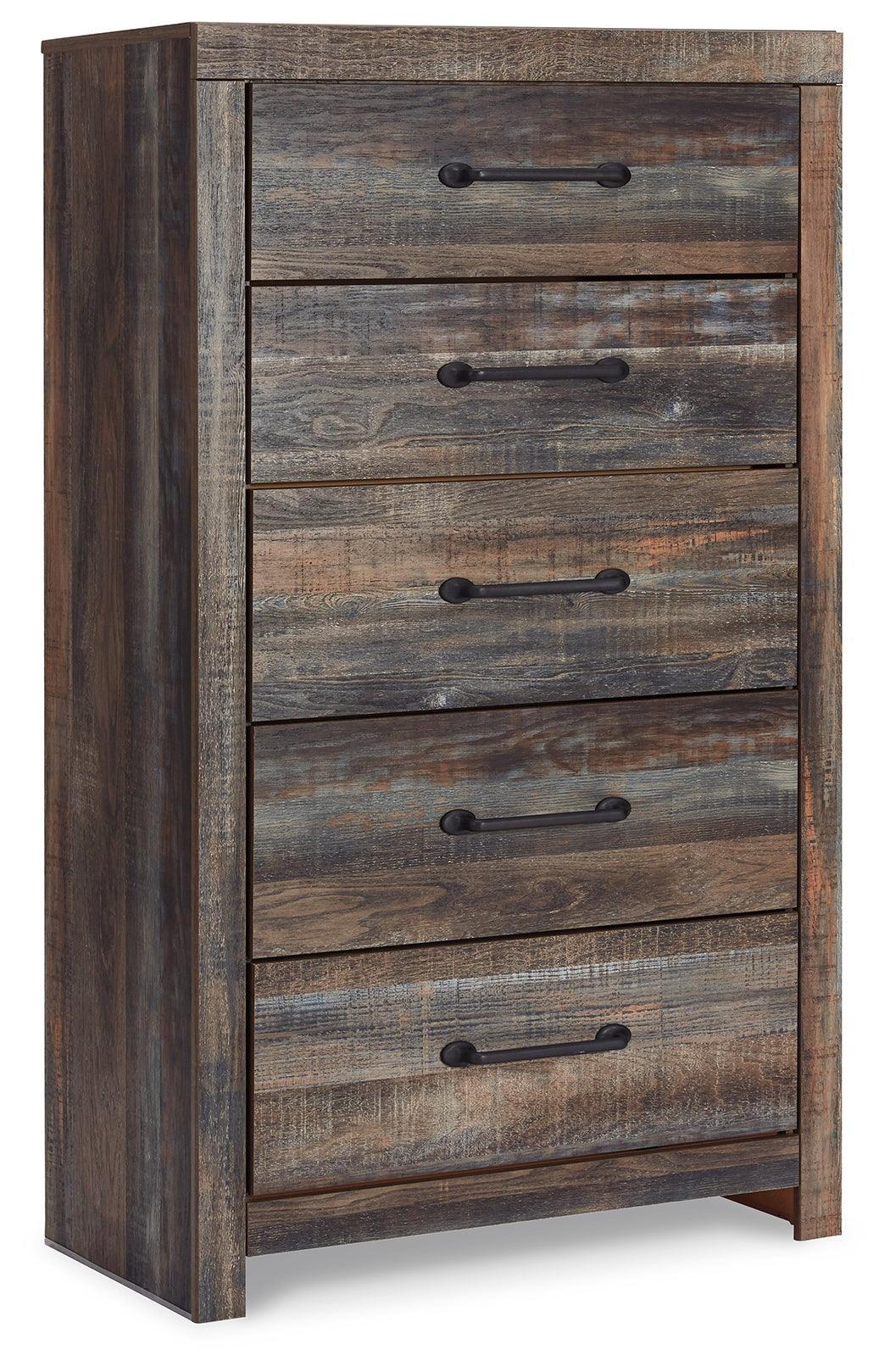 Drystan Multi Panel Bedroom Set - Ella Furniture