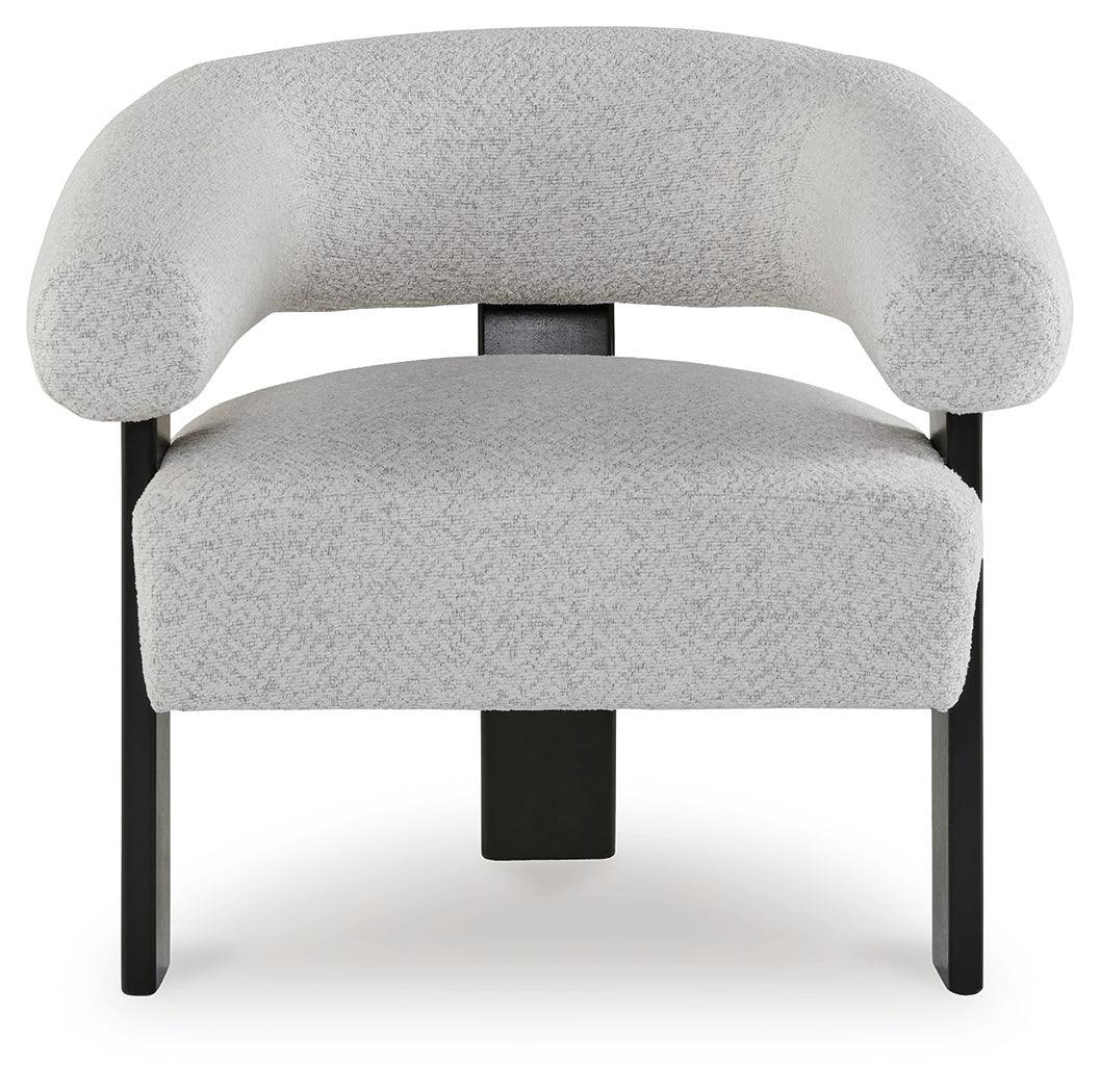 Dultish Snow Accent Chair - Ella Furniture