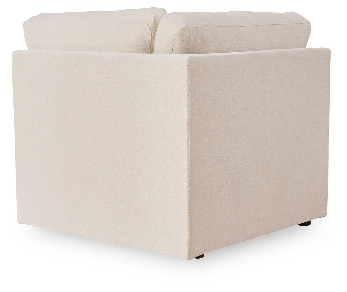 Modmax Oyster 6-Piece Sectional with Ottoman — back view