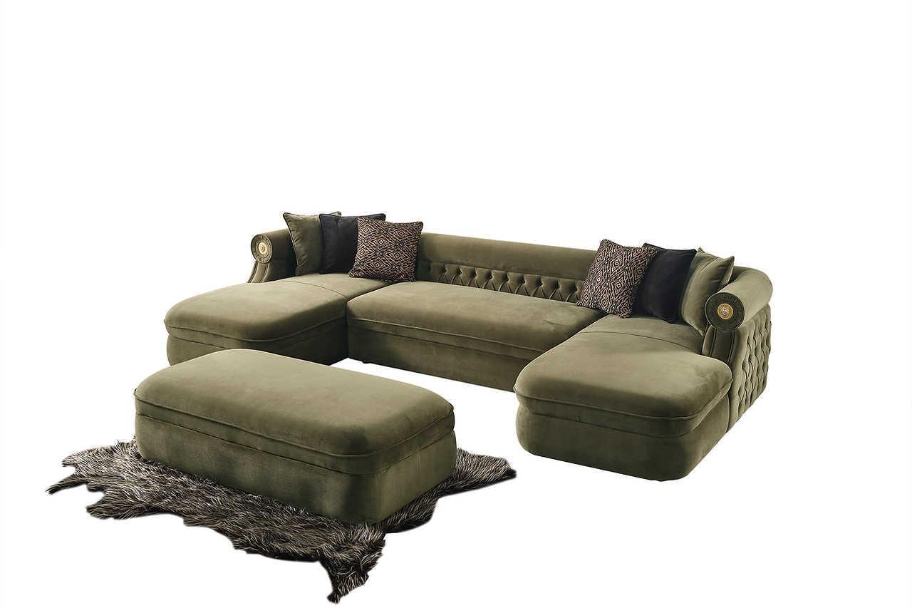 Brooklyn Green Sectional