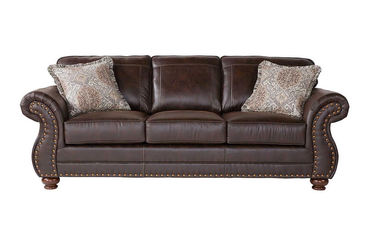 Ridgeline Brownie Modern Contemporary Solid Wood Polished Fabric Upholstery Sofa&Loveseat - Ella Furniture