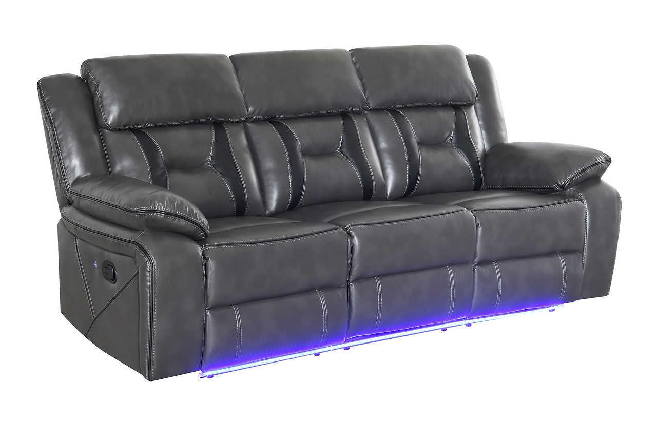 Concord Light Grey 3-Piece Reclining Set