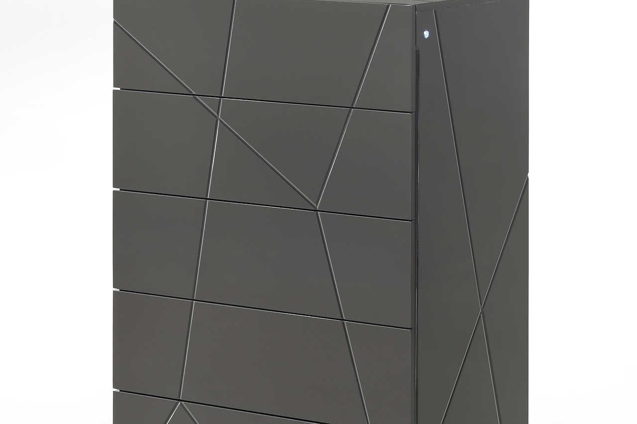 Lily Gray Nightstand - Ella Furniture