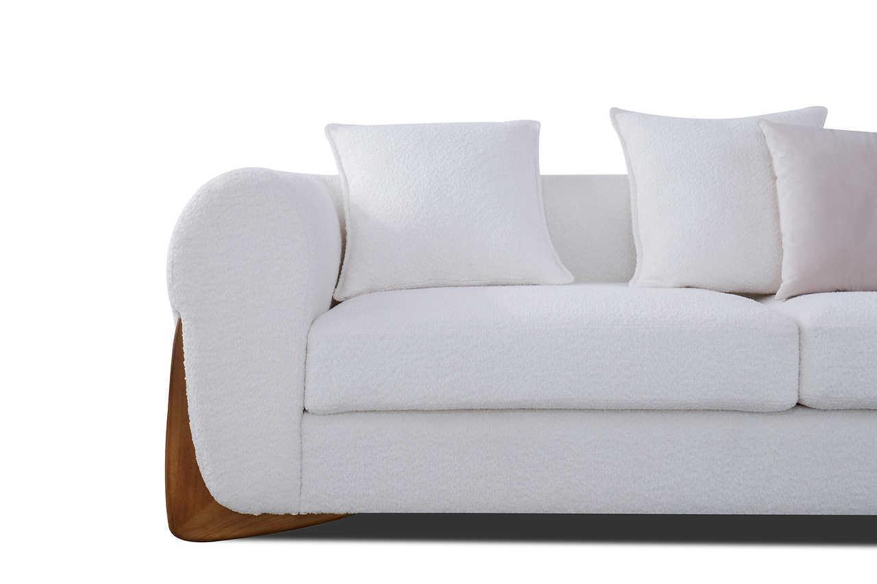 Stylus Ivory 2-Piece Living Room Set