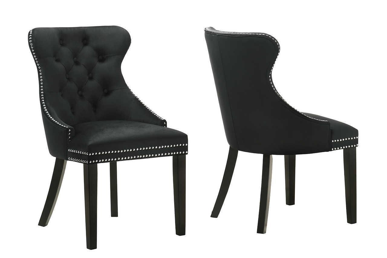 Paro Black Rectangular Dining Set