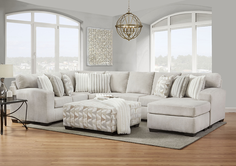 Posh Dove Ottoman