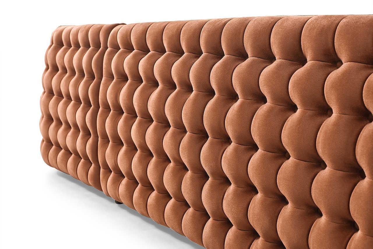 Sicilya Rust Orange Sectional