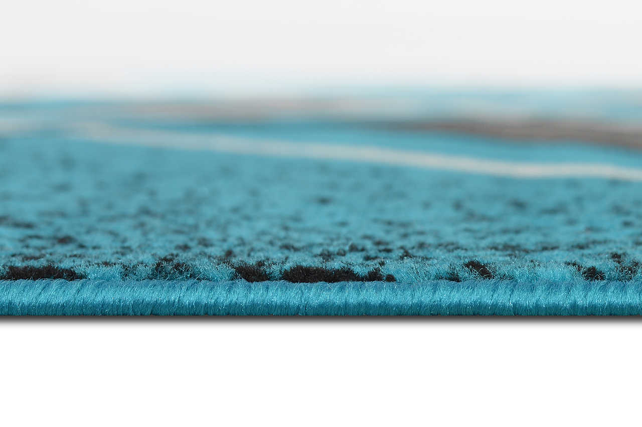 Contempo 42 Turquoise Area Rug