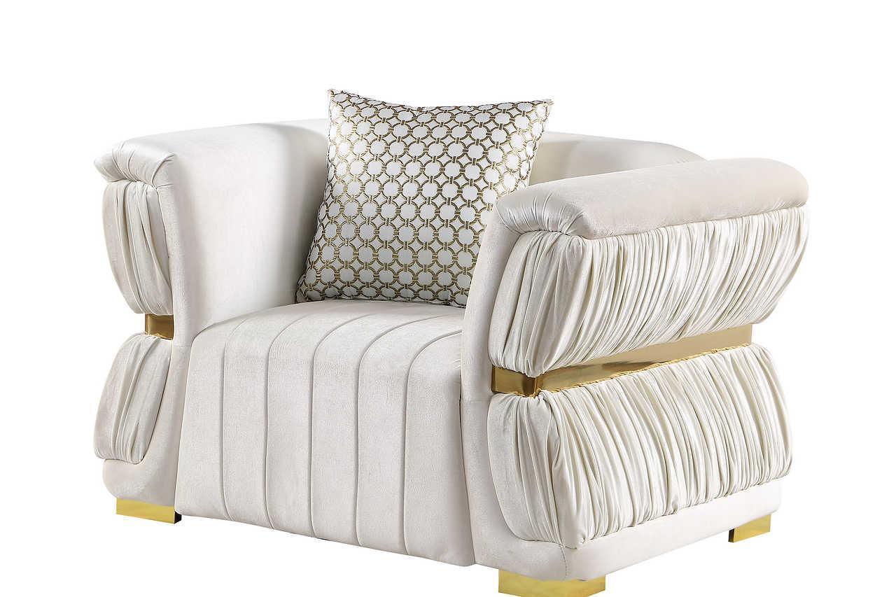 Anna White Chair