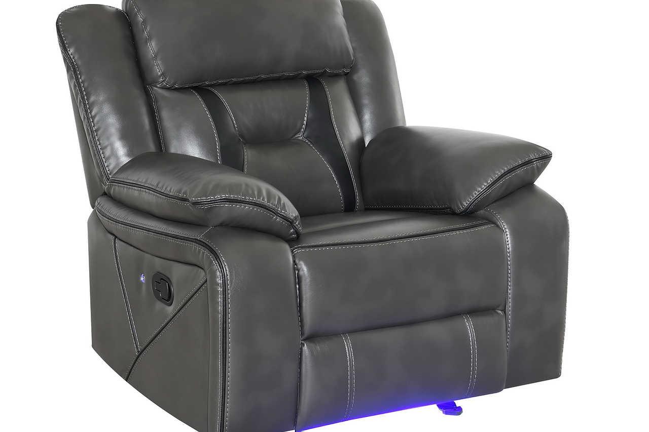 Concord Light Grey 3-Piece Reclining Set