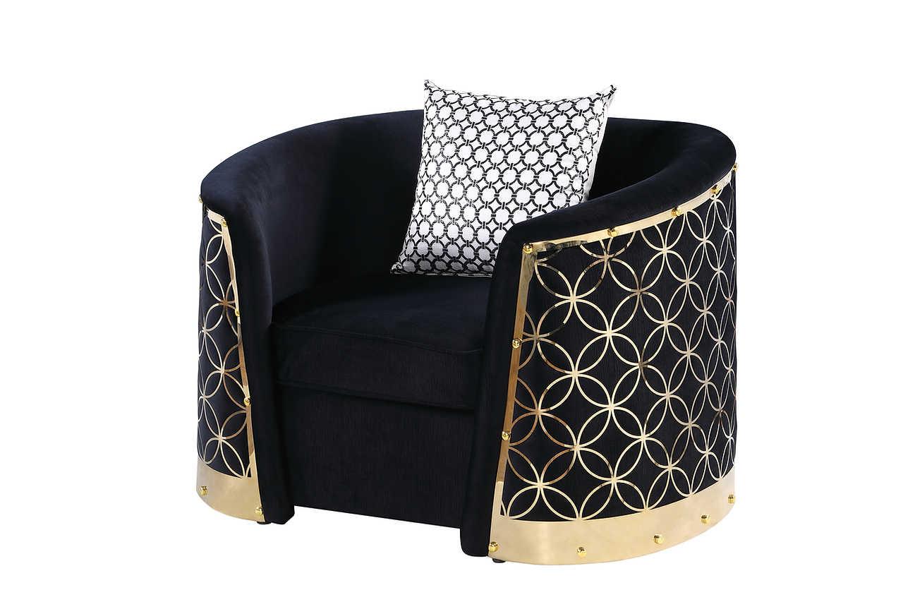 Athena Black Chair