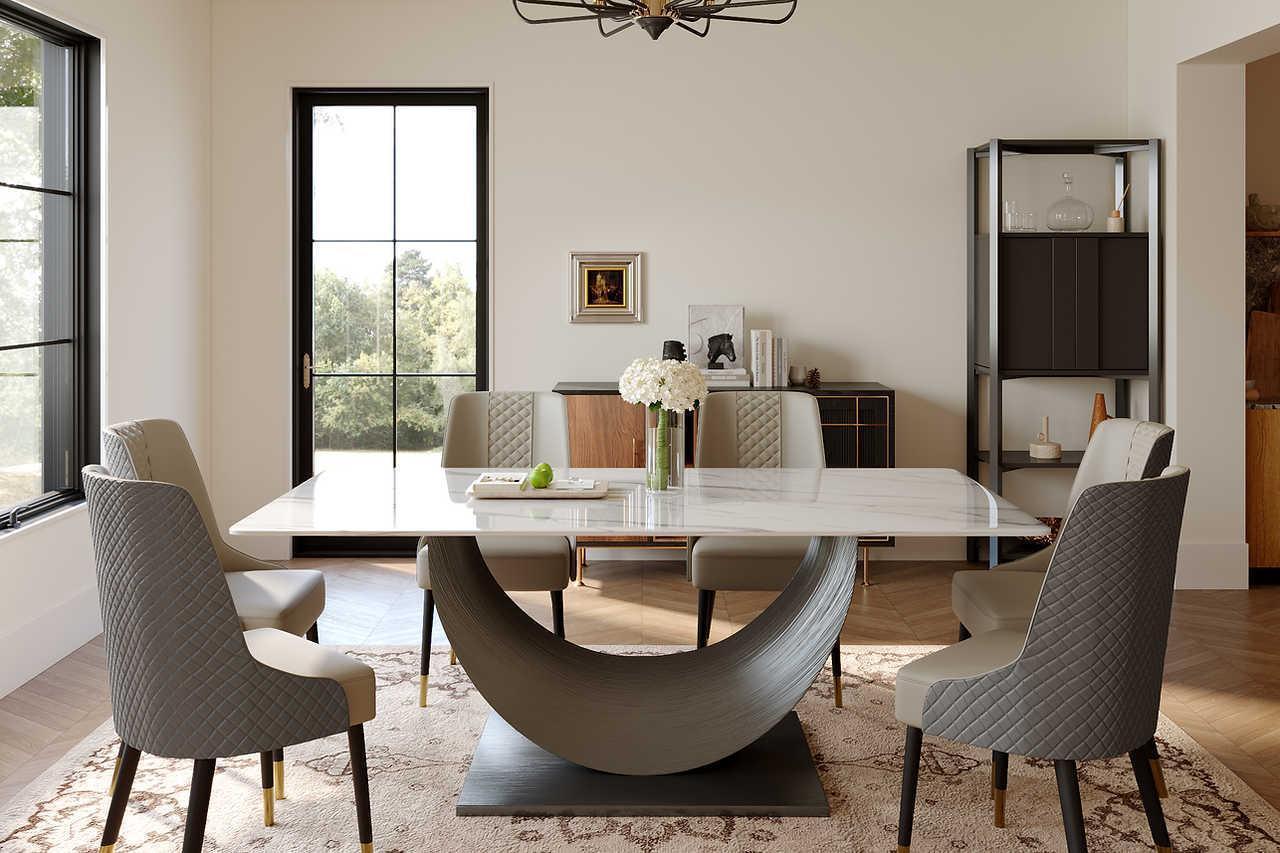 Myla Sintered Stone Dining Table #1