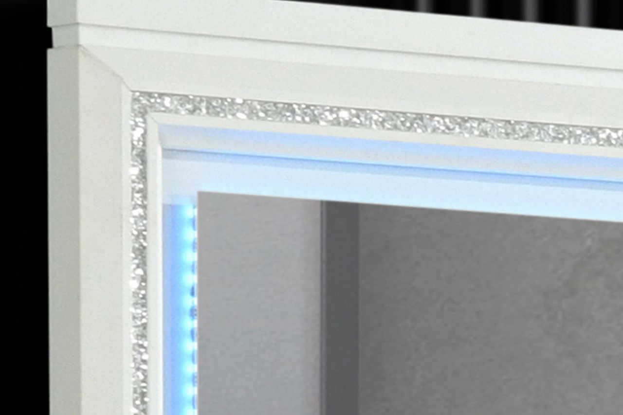 Aanya White Nightstand - Ella Furniture