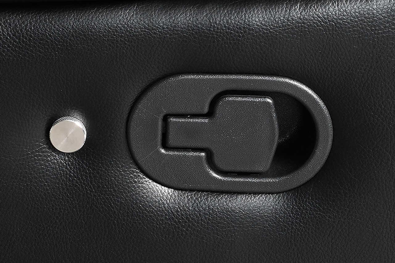 Lucky Charm Black Power Reclining Sectional