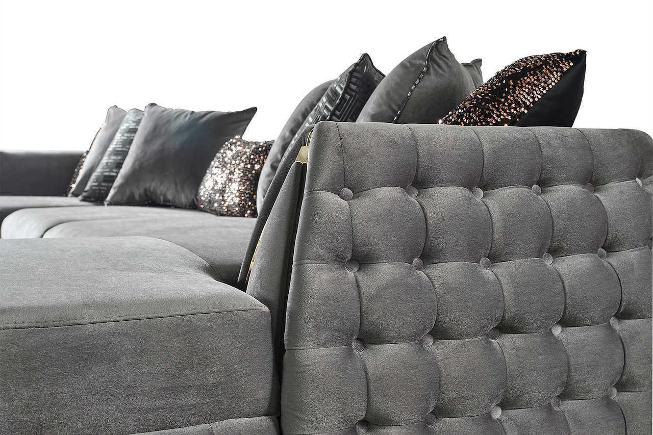 Sicilya Gray Sectional