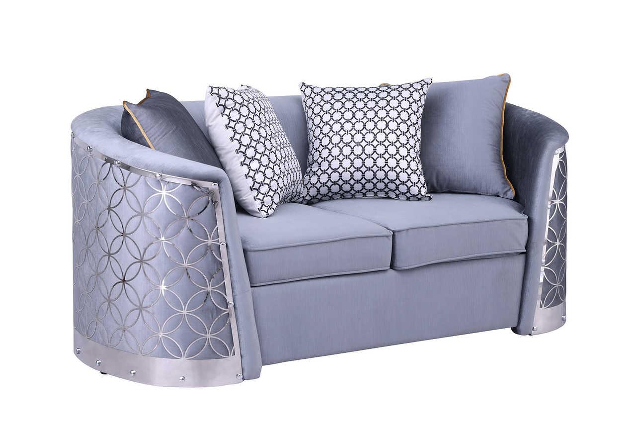 Athena Grey Living Room Set