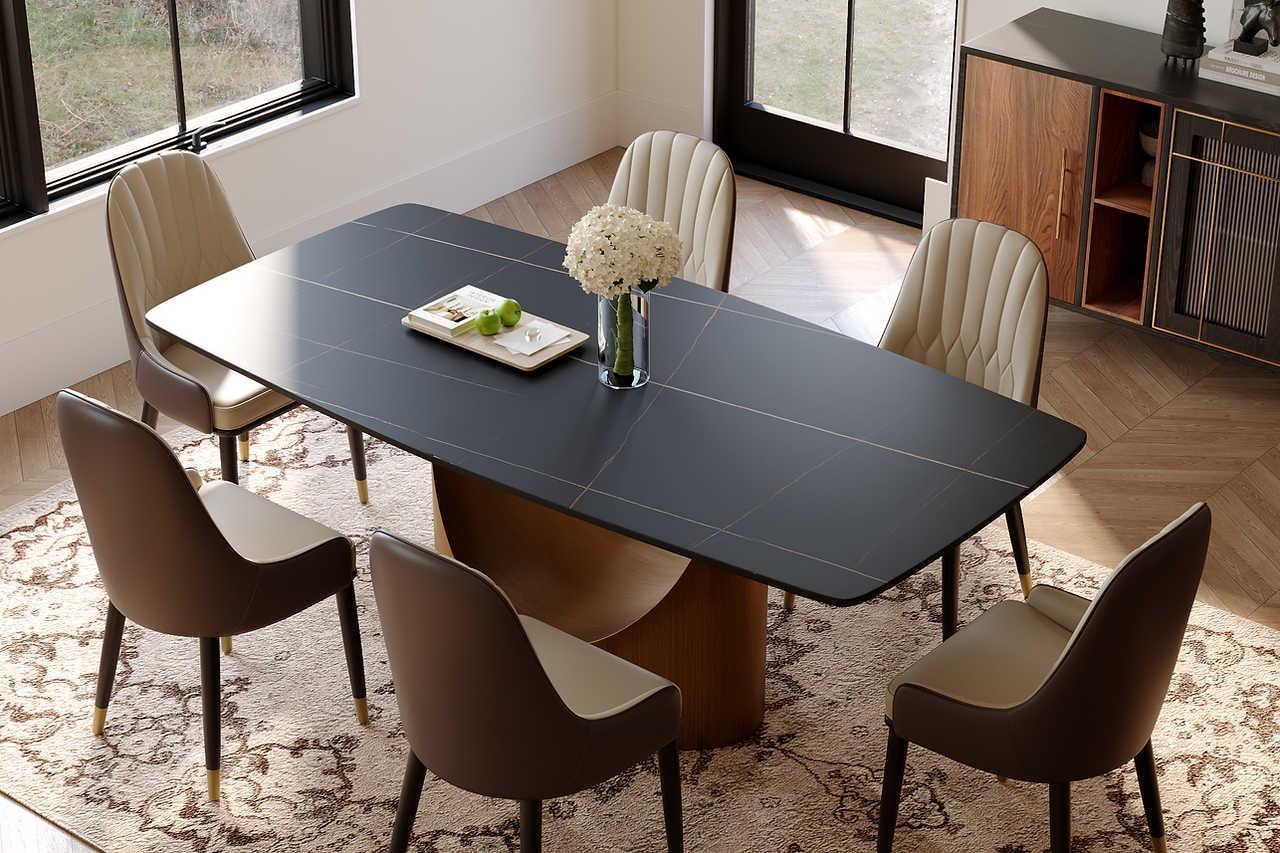 Lexi Matte Sintered Stone Dining Table #2