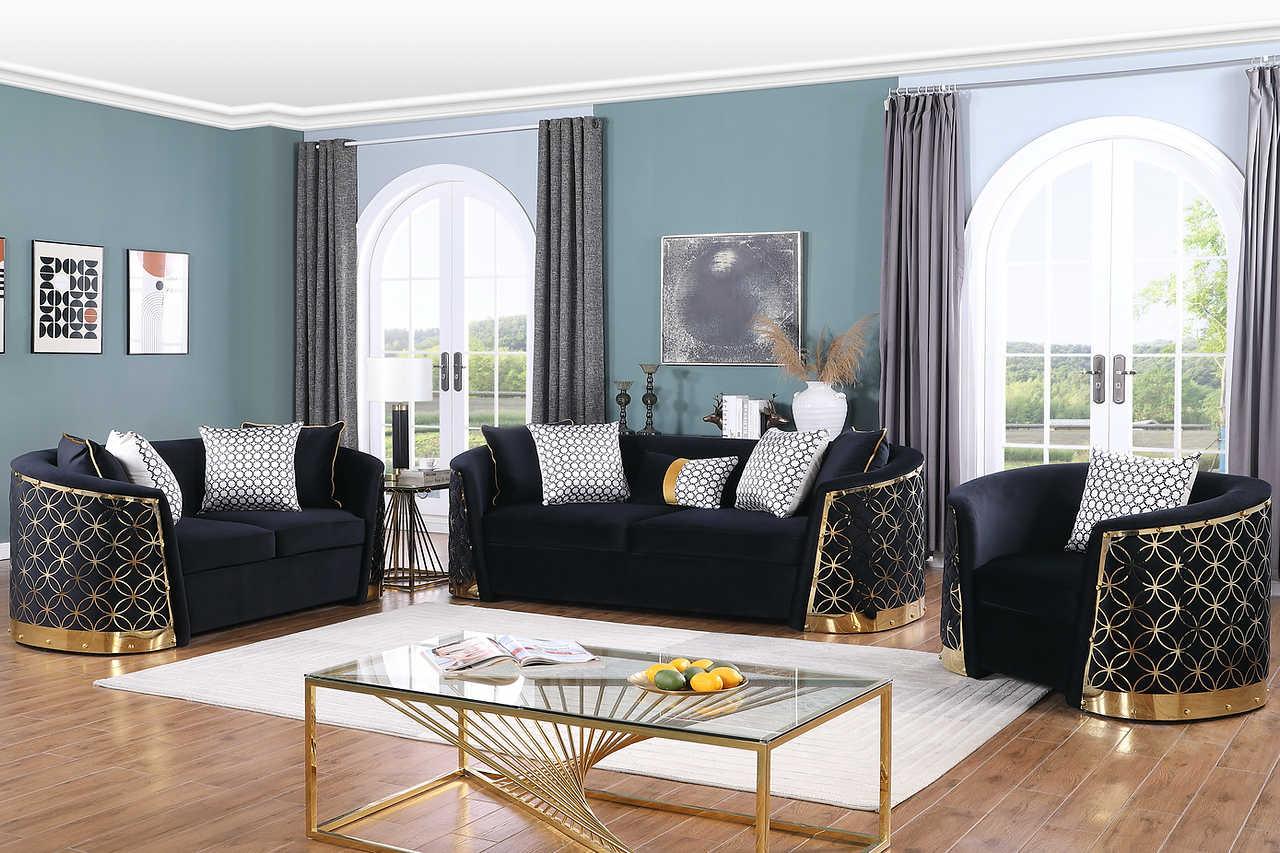 Athena Black Chair