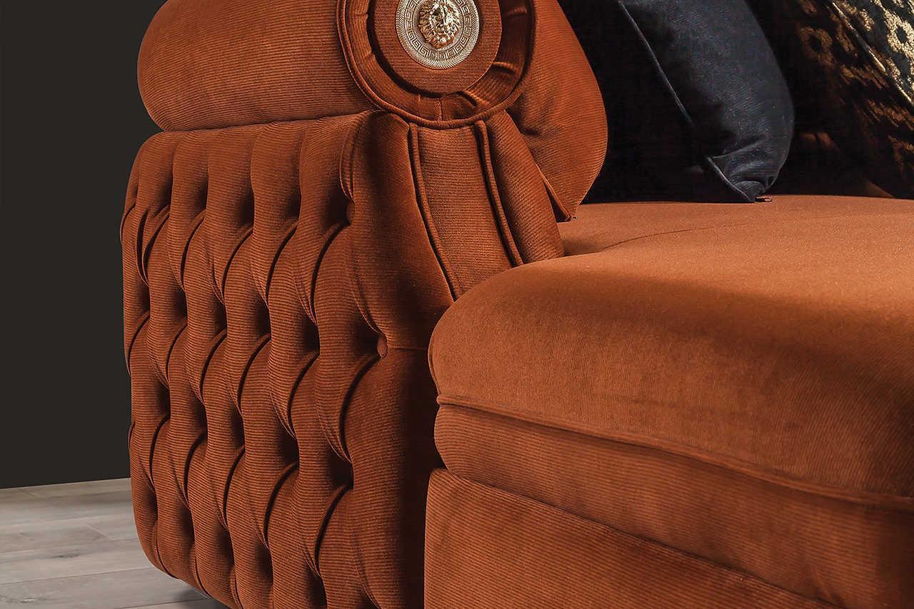 Brooklyn Orange Sectional