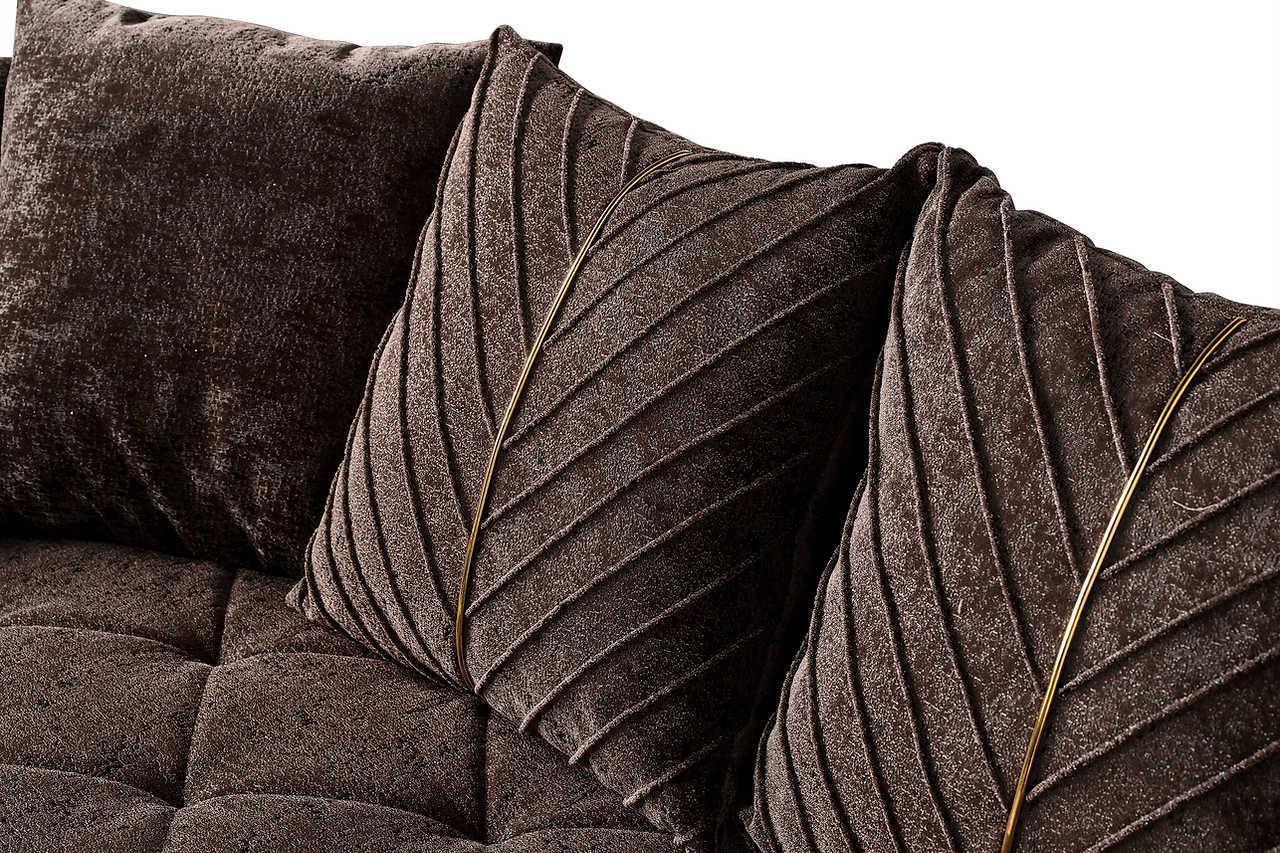 Elit Brown Living Room Set