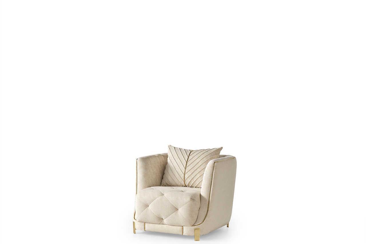 Elit Off White Living Room Set