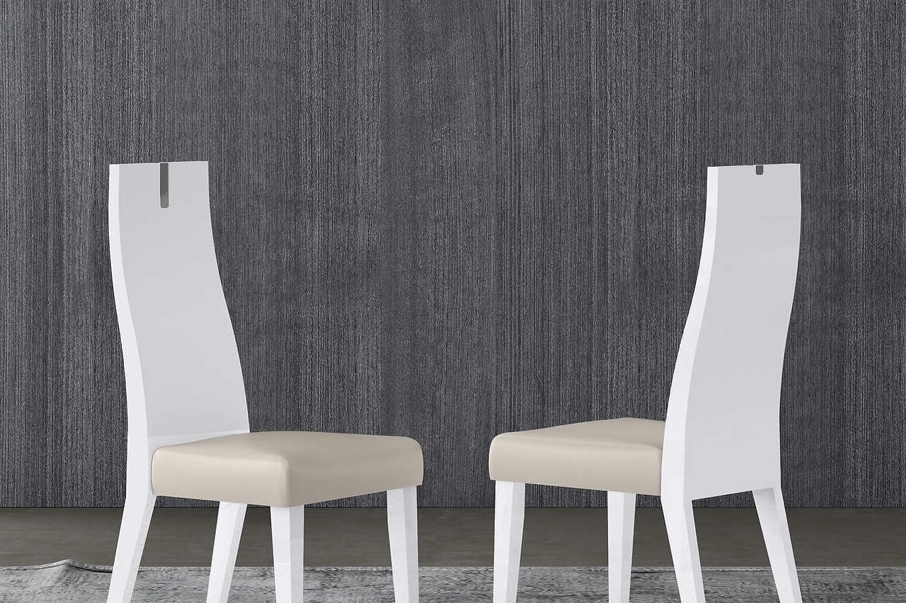 Chloe White High Gloss Dining Buffet