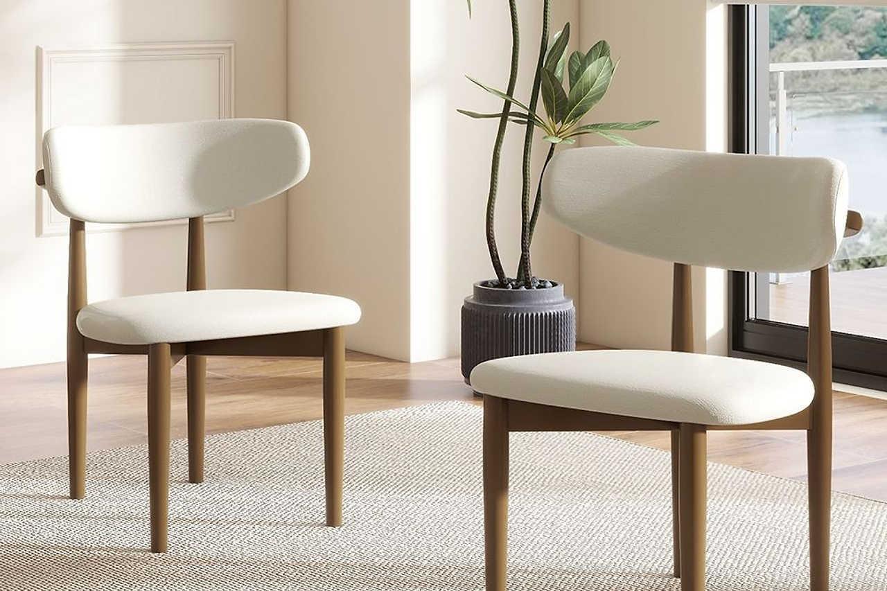 Ash Cream Dining Chair