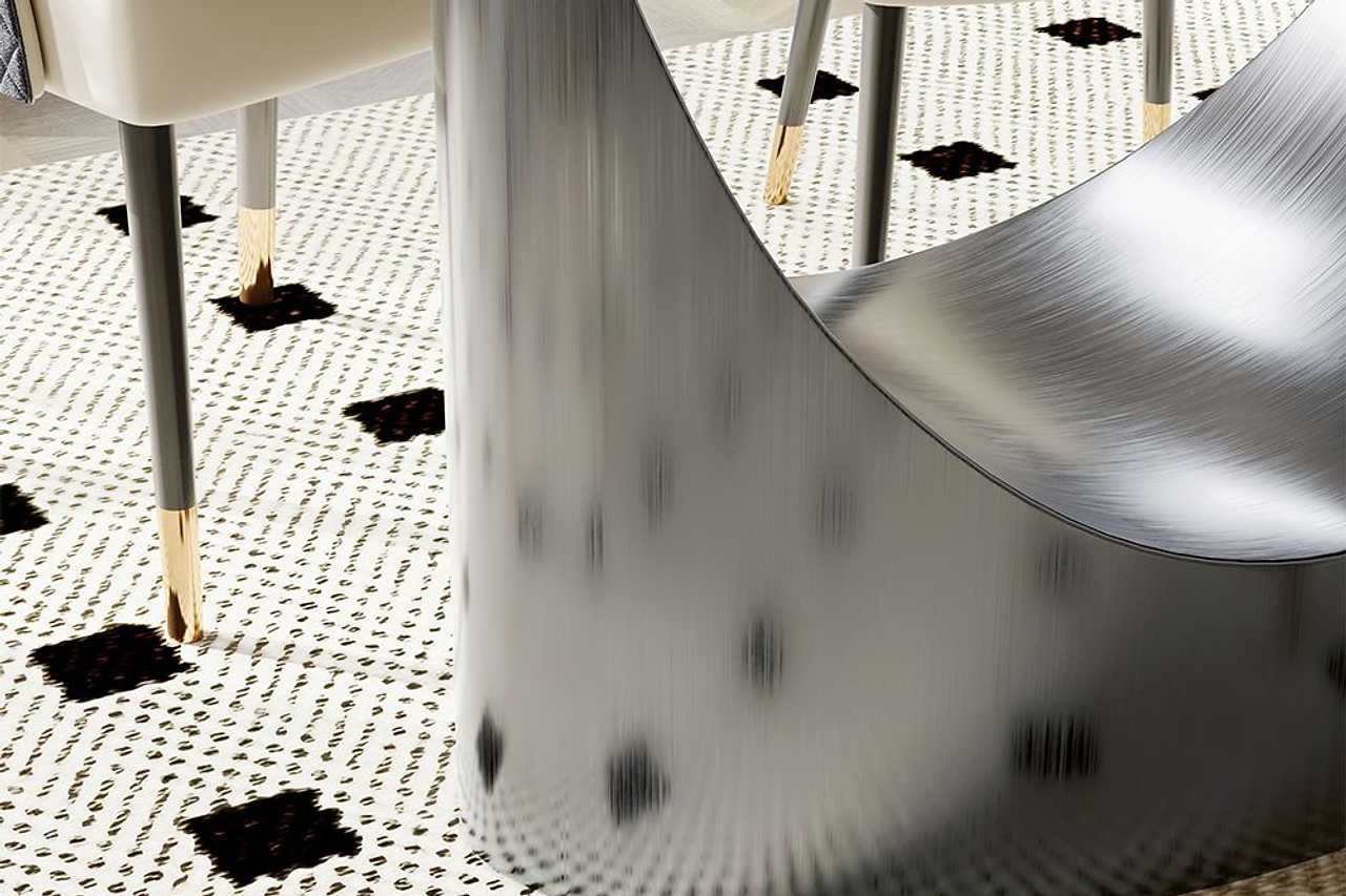 Lexi Matt Black Table
