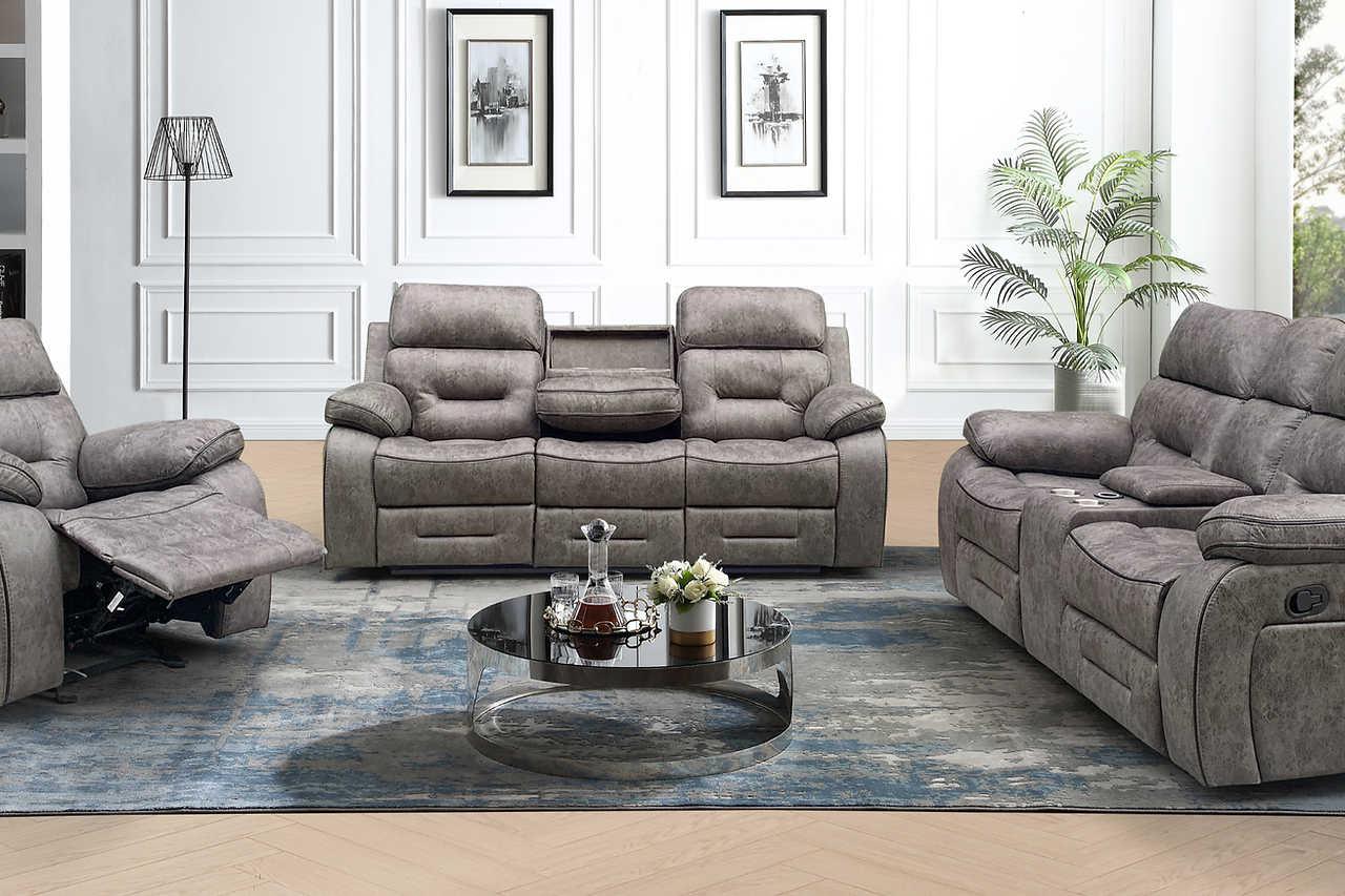 Jenny Grey Reclining Set