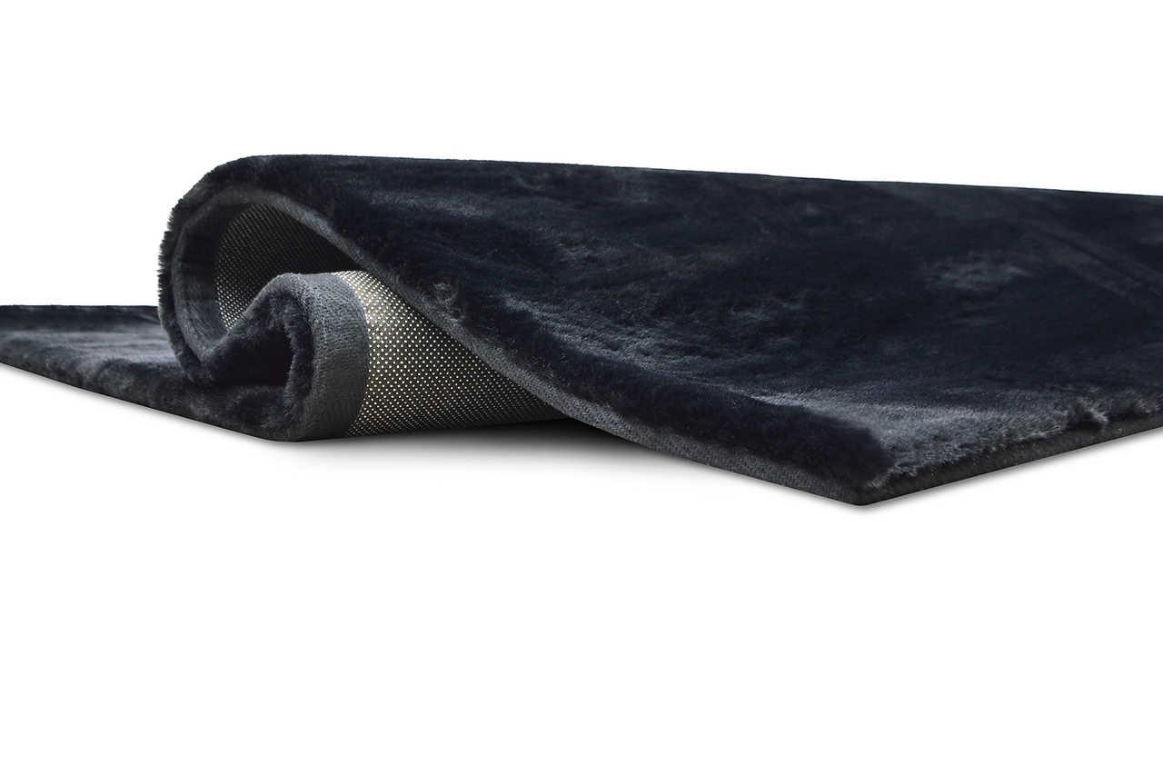 Rabbit Black Area Rug