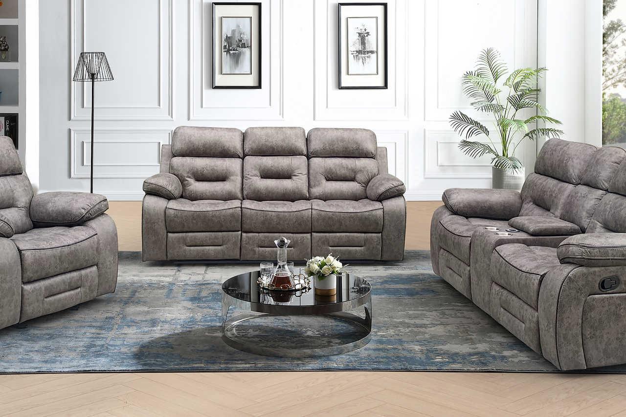 Jenny Grey Reclining Set