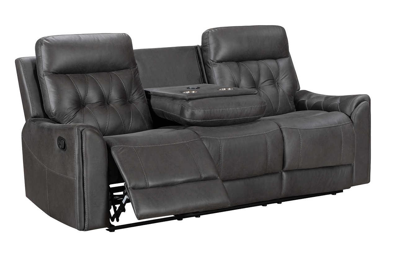 Rita Grey 3-Piece Reclining Set