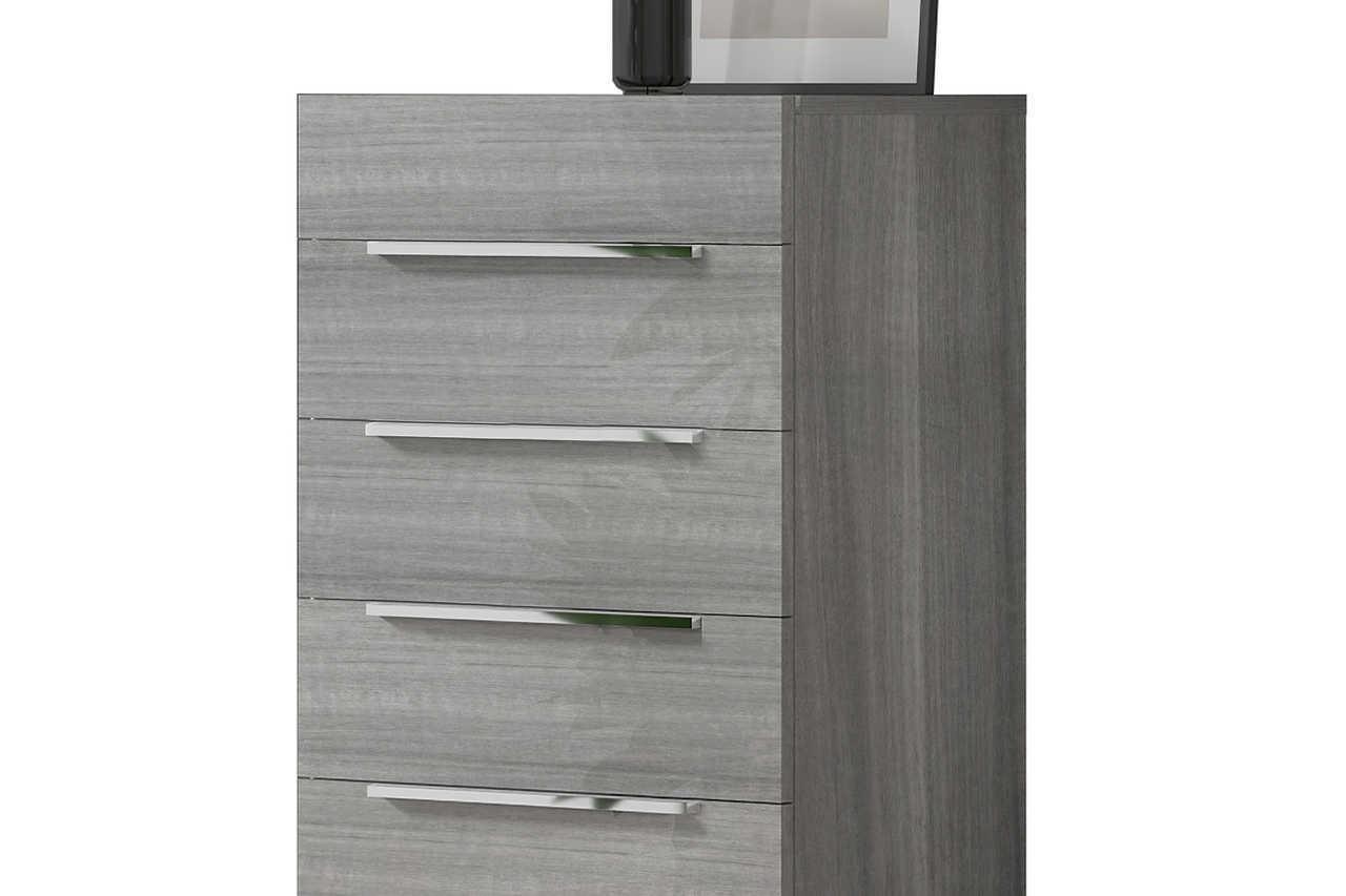 Premium Gray Italian Bedroom Set