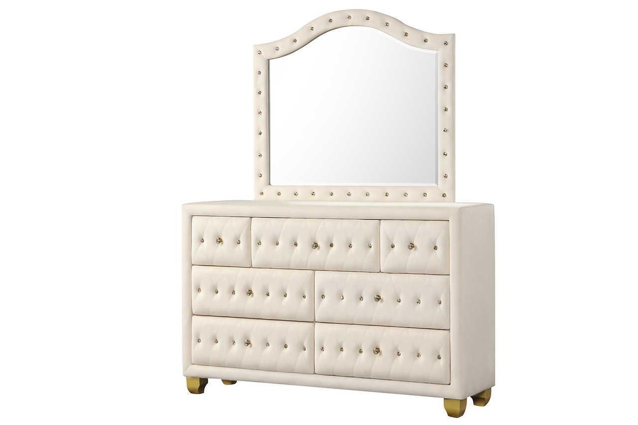Olivia Beige Nightstand